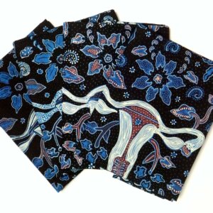 [PROMO Gemelli] Batik Simbut Uteri - Biru Mendung